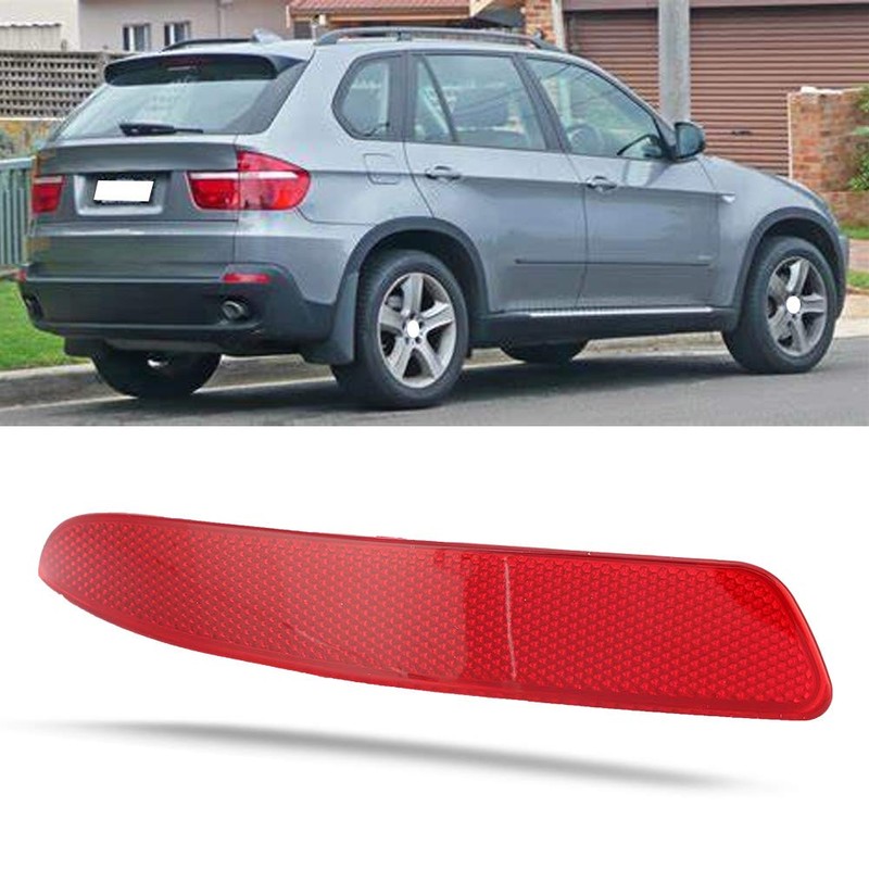 Rear Bumper Reflector, Left Rear Bumper Reflector Tail Light Lamp