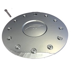 Chrome Platinum Shield by Ultra Wheel Rim Center Cap 89-9215 61002285F-1