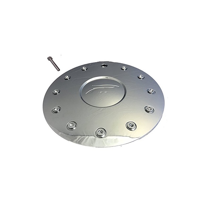 Chrome Platinum Shield by Ultra Wheel Rim Center Cap 89-9215