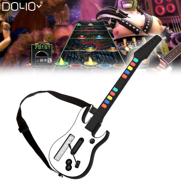 DOYO Gaming Guitar Controller for Wii Rock Band 2 Hero