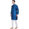 Maple Clothing Kurta - Vestido indio de seda jacquard para
