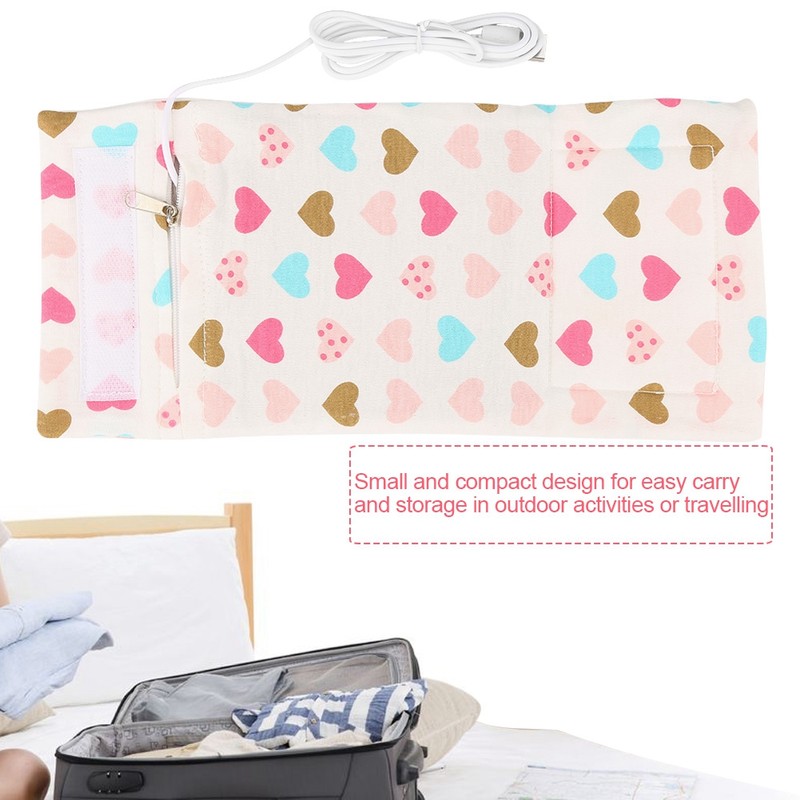 USB Portable Travel Infant Baby Feeding Bottle Warmer Heater Thermostat