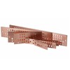 Coavoo 1Pcs Flat Copper Bar Stock Copper Busbar 3mm x