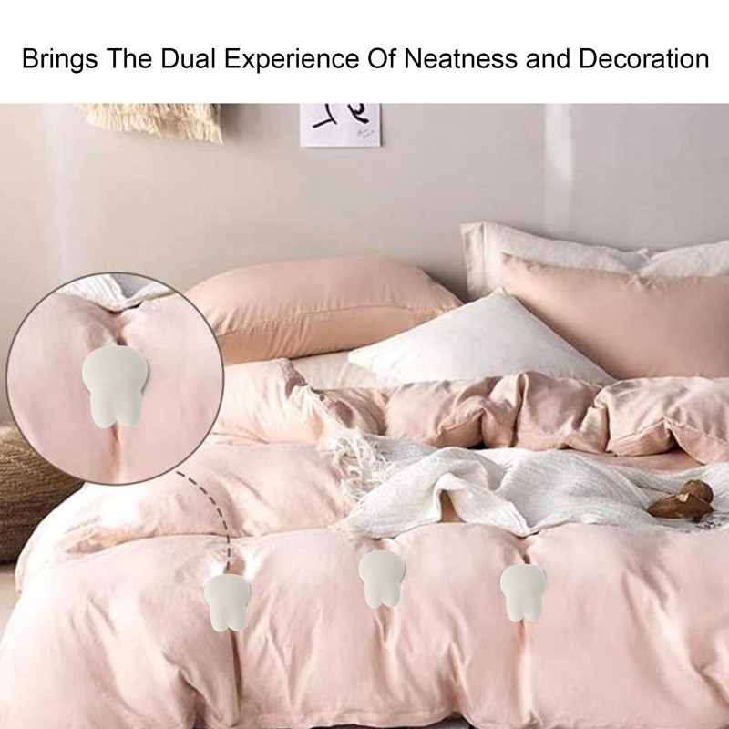 16PCS Duvet Clips for Comforter Inside Cute Bunny Duvet Pin