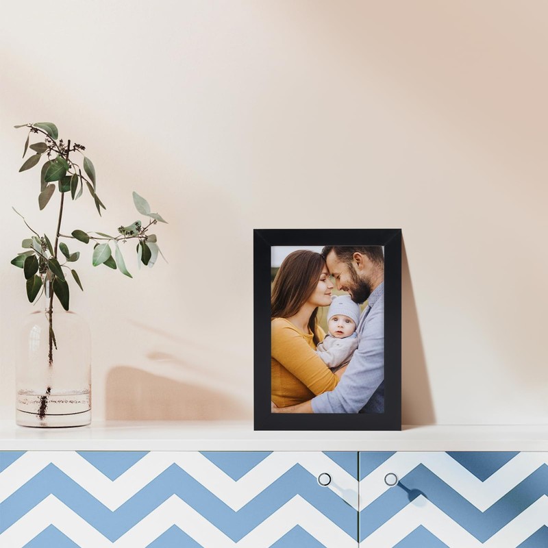 WIFTREY 18 Pack 3.5x5 Picture Frame Black, 3.5 x 5