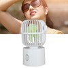 Mini Fan Cactus Moving Head USB Charging Portable Desktop Mini