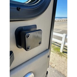 *NEW*!!! Tiffin, Newmar RV Screen Door Latch Post *2008* W/Backplate