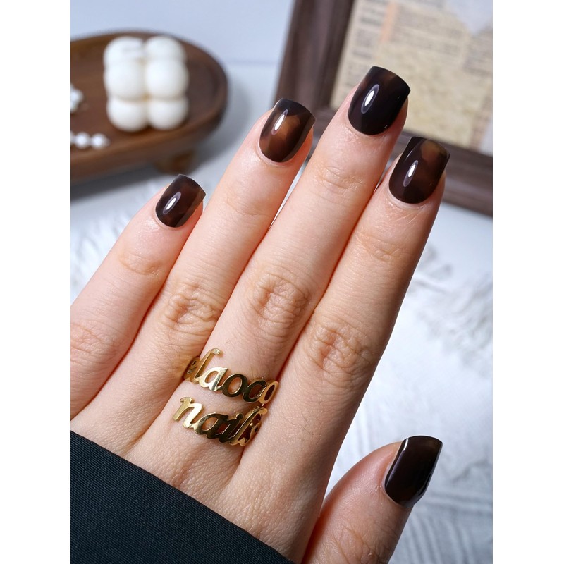 Semi Cured Gel Nail Strips - 20pcs Real Gel Nail