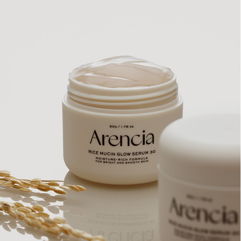 Arencia Rice Mucin Glow Serum 30 50g / 아렌시아 라이스