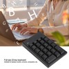 Number Pad 2.4GHz Wireless 22 Keys Delay Free Portable Black