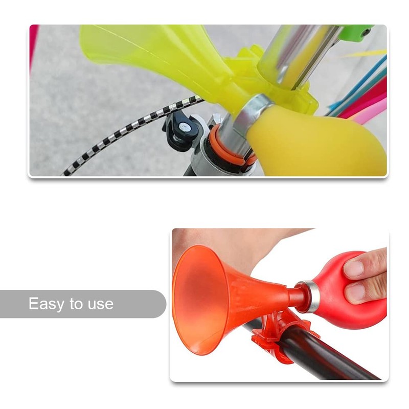Manually Bike Bugle Loudspeaker Siren Hooter Snail Air Horn Cycle