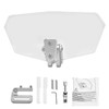 Upgraded Motorcycle Windshield Extender - Heavy Duty Universal PVC Wind