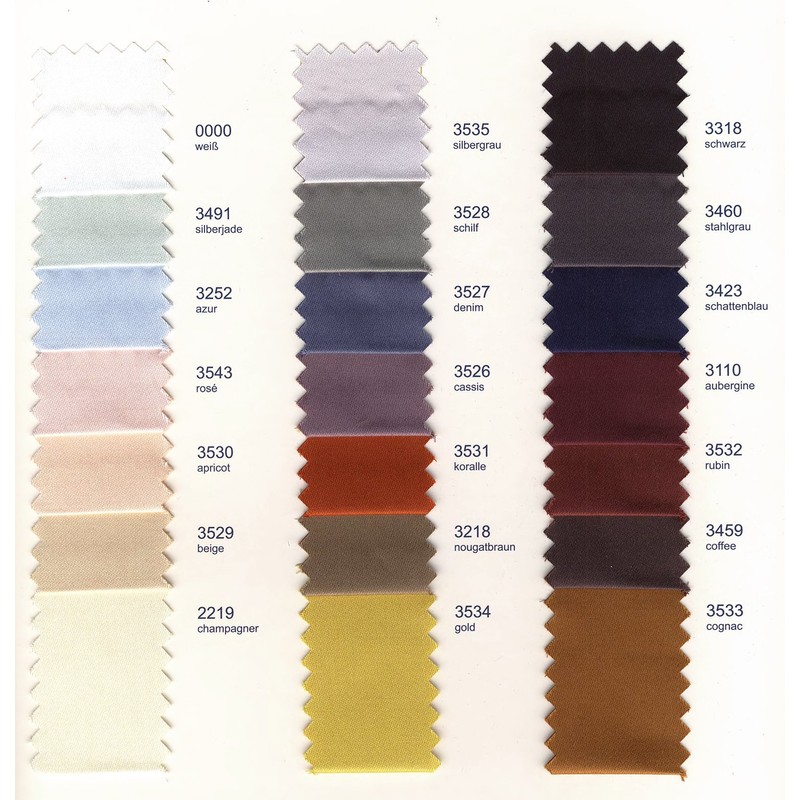 Curt Bauer fitted sheet satin white size 140x200 cm