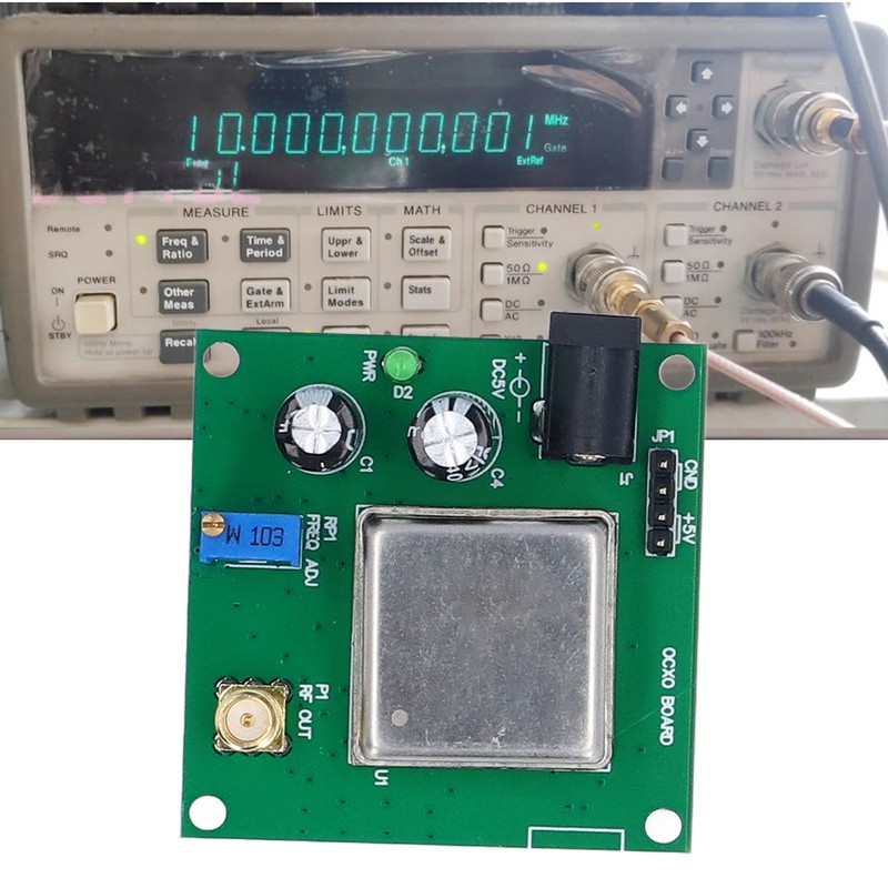 OCXO Board 10MHz Constant Temperature Crystal Oscillator PCB Module Sine