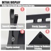 5 Tier Sword Stand Display Sword Rack Stand, Black Katana