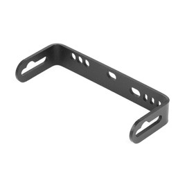 HI-LINE Bike Mount Stay for Cross Cab 50/110 Cross Cab 110 Lite, Fog Light, Bracket, Steel, No Drilling Required, Auxiliary Light, Base Mount, Cub, Custom Parts, Exterior Accessories, Japanese Instruction Manual Included (Black)