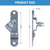 Fuoequl Trailer hasp for Enclosed Trailer Door Latch Cargo Trailer