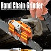 Chainsaw Sharpener Tool Kit Hand Crank Portable Chain Saw Sharpening