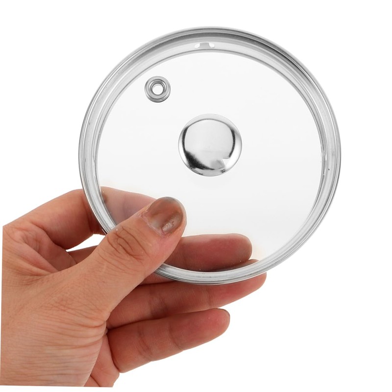 Gatuida Health Pot Cover Glass Kettle Lid Heat-Resistant Replacement Lid