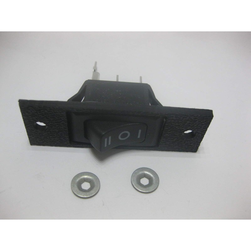 JED8345ADB Replacement Black 3 Wire Fan Switch Compatible With Whirlpool