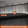68 x 16.5 Inch Top of Curtain Light Blocker for