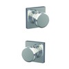 Schlage F10 BWE 625 COL Hall/Closet Bowery Knob with Collins