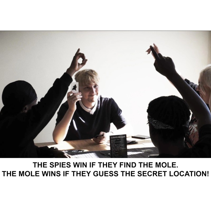 Clarendon Games The Mole Party Game Fun Bluffing and Observation