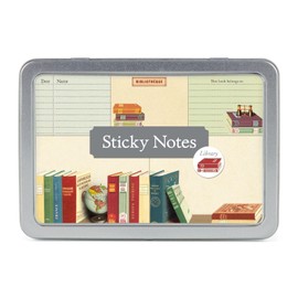 Cavallini & Co. Library Books Sticky Note Set