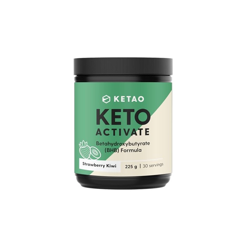 Keto Activate - Exogenous Ketones Powder - Strawberry and Kiwi