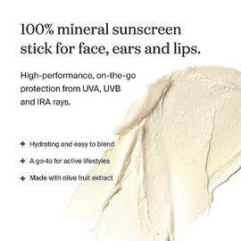 Supergoop! 100% Mineral Sunscreen Stick With Olive Fruit Extract Spf 50, 0.67 Ounce