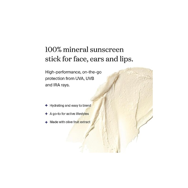 Supergoop! 100% Mineral Sunscreen Stick With Olive Fruit Extract Spf