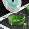 Diamond Hole Saw Kit, 16PCS Tile Hole Saw Kit 6/8/10/25/35/50/65/100+20mm