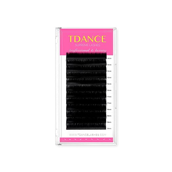 TDANCE TDANCE Premium C Curl 0.15mm Thickness Semi Permanent Individual