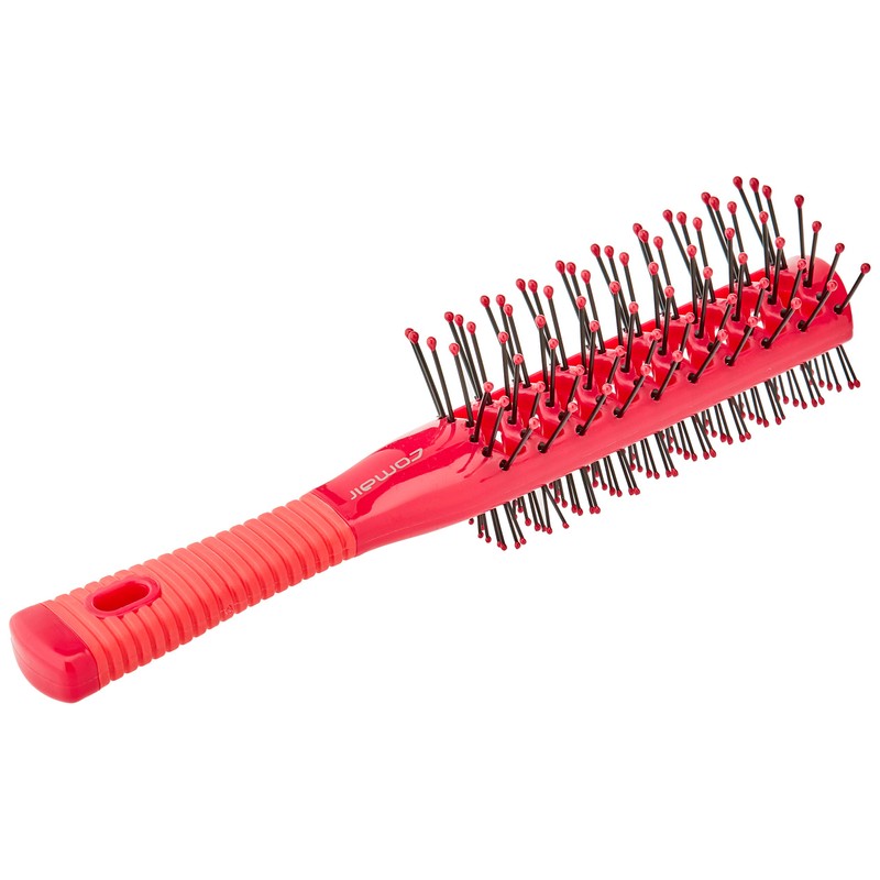 Comair 3020645 Tunnel Valve Brush Double-Sided Ruby Red