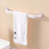 No-Drill Towel Holder (1-Pack) (White) 30ea