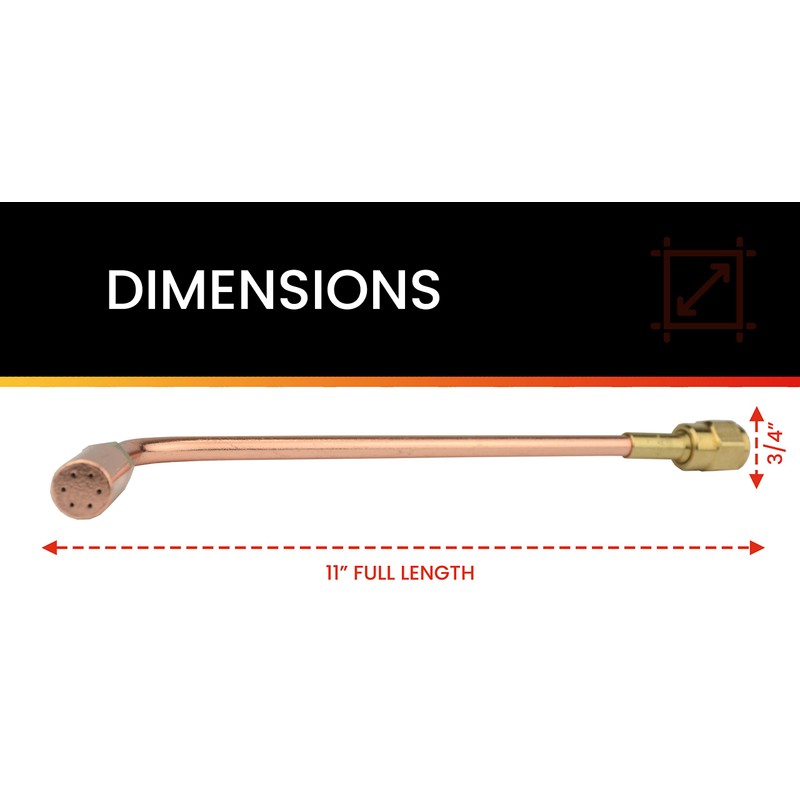Hot Max 22088 Victor Style Medium Duty Rosebud Heating Nozzle