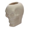 Ceramic Skull Garden Wall Planter