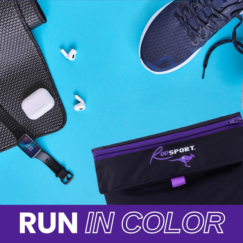 The RooSport Magnetic Running Pouch - Magnetic Pocket to Hold