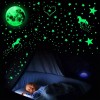 Show Me Pegatinas Fluorescente Para Decoración Luna Y Estrellas M254