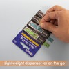 BAZIC Products Neon Page Marker Dispensers, Sticky Notes for Study