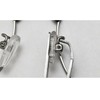 Stainless steel tweezer Glasses Repair Tool ﻿ (Silver, One size)