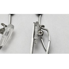 Stainless steel tweezer Glasses Repair Tool ﻿ (Silver, One size)