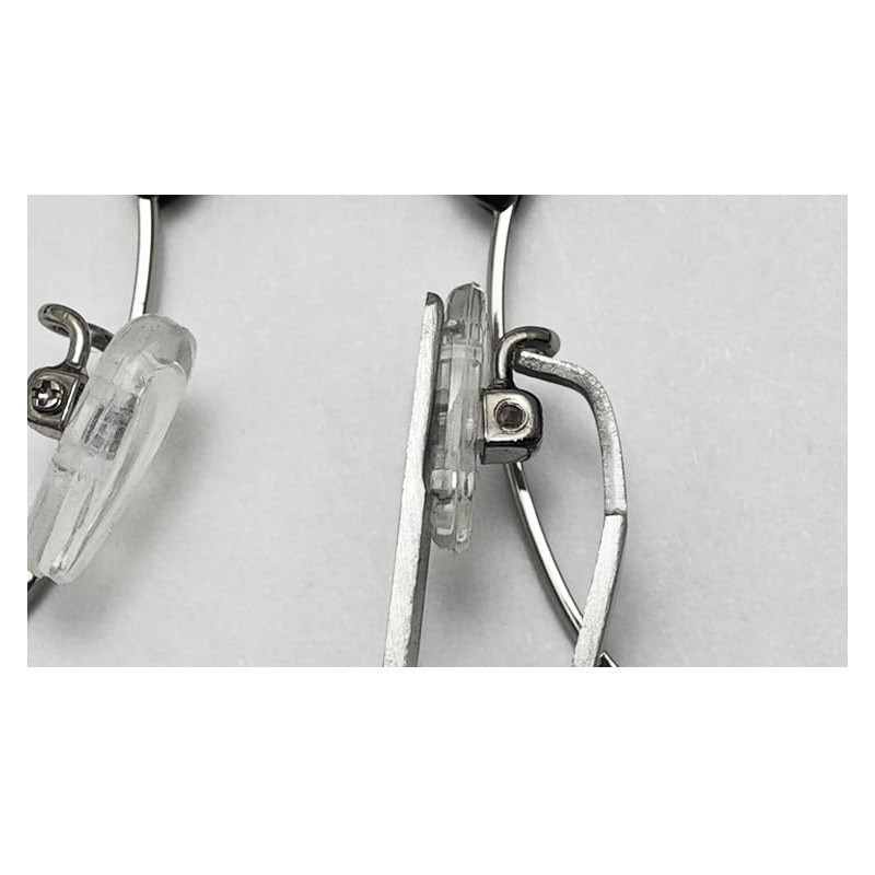 Stainless steel tweezer Glasses Repair Tool ﻿ (Silver, One size)