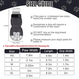 PUPTECK Dog Socks Paw Protection Non-Slip Outdoor Indoor 3 Pairs Dog Shoes for Small, Medium, Large Dogs, Summer Heat Protection Paw Protection Pads with Handles for Older Dogs Hardwood Floors