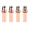 4pcs 3D Printer All Metal Heatbreak Professional Copper Alloy Extruder