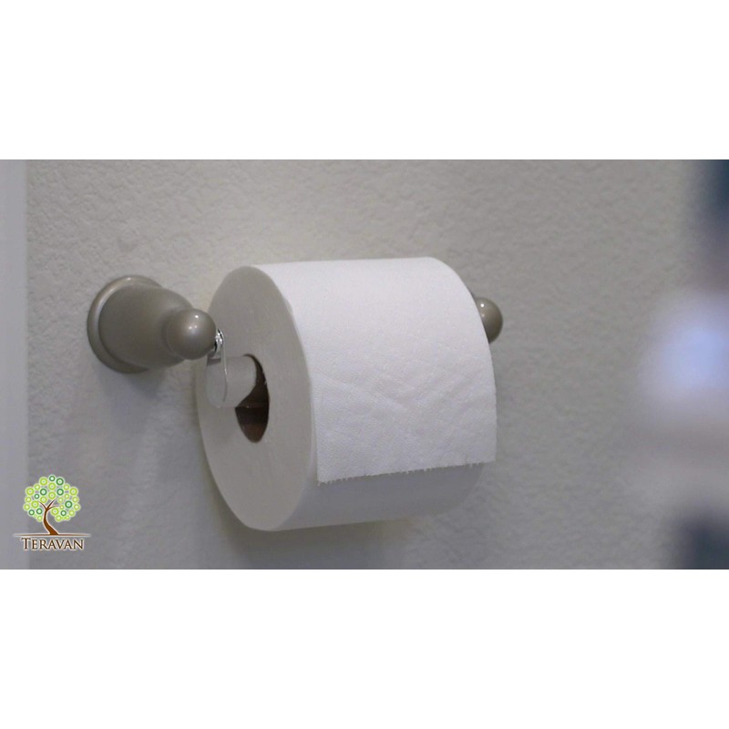 Teravan Standard Toilet Paper Holder Extender for Extra-Large Rolls –