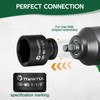 1-1/8" Impact Socket 1/2 Inch Drive for Easy Removal of
