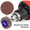 5Pcs Flap Wheel Set for Dremel Rotary Tool Die Grinder