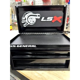 US General LS LSX US GENERAL MINI Tool Box Magnetic Signs with Embedded Magnets NOT TOOLBOX