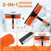 Window Washing Kit with Extension Pole 20FT, Squeegee for Window